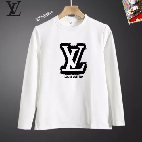 Louis Vuitton LV T-Shirts Long Sleeved For Men #1375520