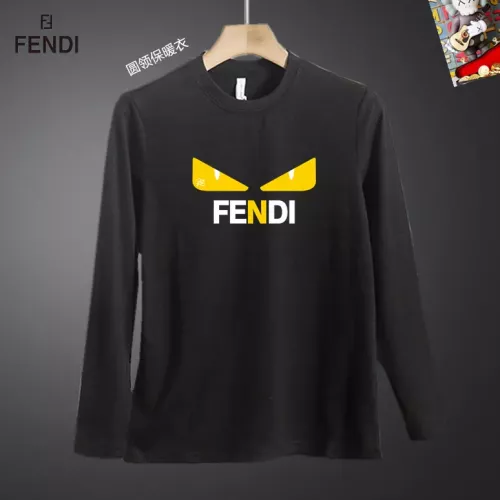 Fendi T-Shirts Long Sleeved For Men #1375534