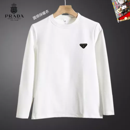 Prada T-Shirts Long Sleeved For Men #1375560