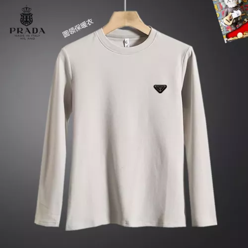 Prada T-Shirts Long Sleeved For Men #1375561