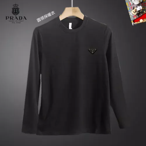 Prada T-Shirts Long Sleeved For Men #1375564