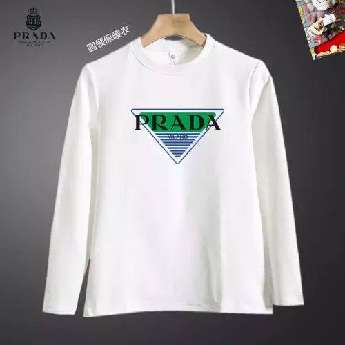 Prada T-Shirts Long Sleeved For Men #1375580
