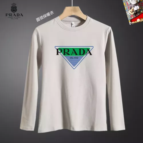 Prada T-Shirts Long Sleeved For Men #1375581