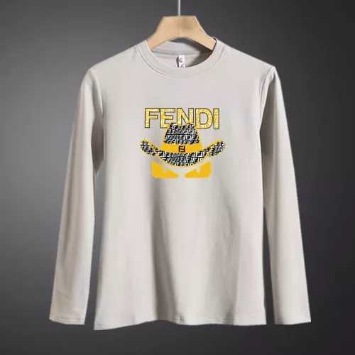 Fendi T-Shirts Long Sleeved For Men #1375586