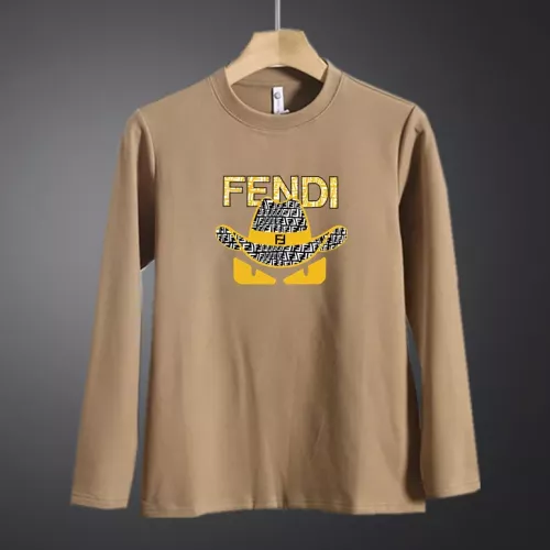 Fendi T-Shirts Long Sleeved For Men #1375587