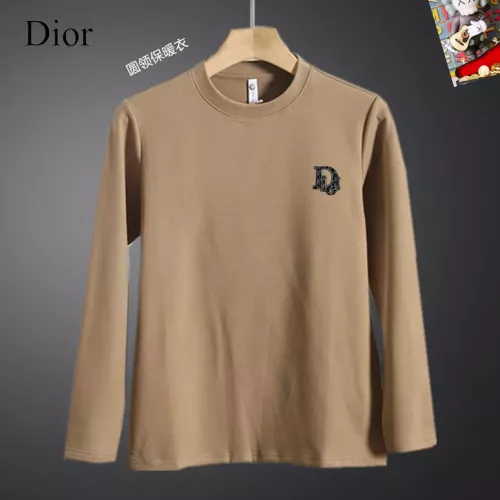 Christian Dior T-Shirts Long Sleeved For Men #1375597
