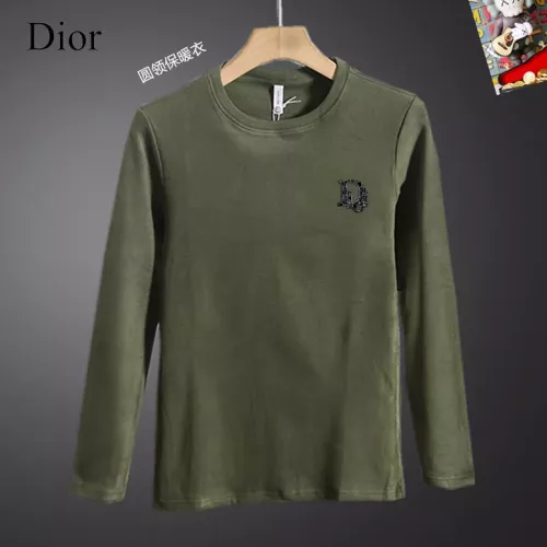 Christian Dior T-Shirts Long Sleeved For Men #1375598