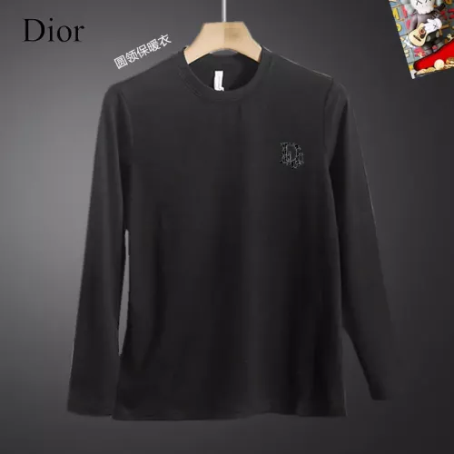 Christian Dior T-Shirts Long Sleeved For Men #1375599