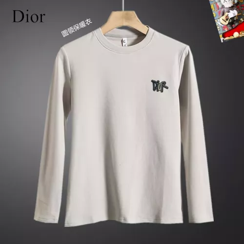 Christian Dior T-Shirts Long Sleeved For Men #1375601