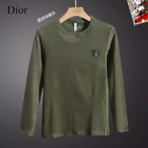 Christian Dior T-Shirts Long Sleeved For Men #1375603