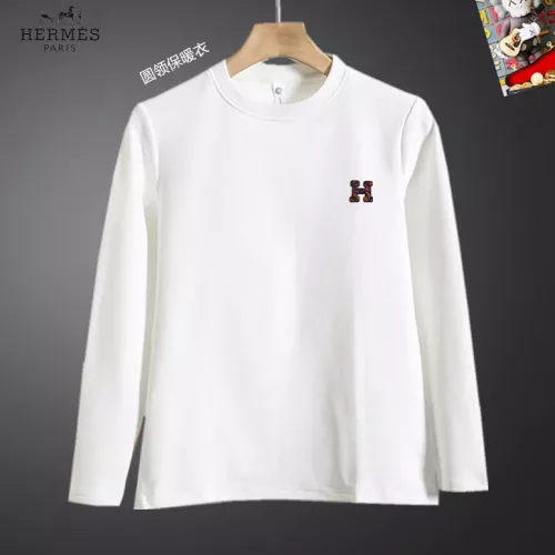 Hermes T-Shirts Long Sleeved For Men #1375625