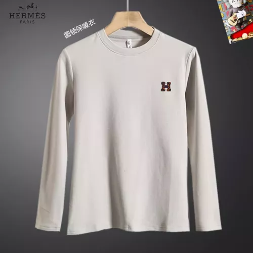 Hermes T-Shirts Long Sleeved For Men #1375626