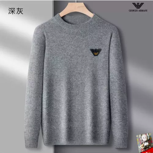 Armani Sweaters Long Sleeved For Men #1375781