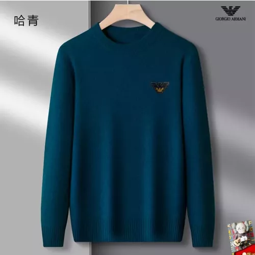 Armani Sweaters Long Sleeved For Men #1375784