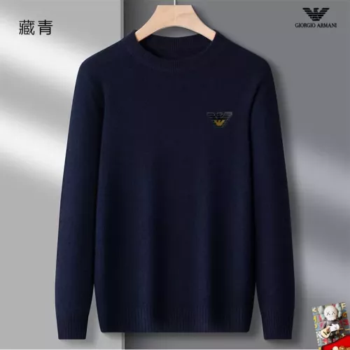 Armani Sweaters Long Sleeved For Men #1375786