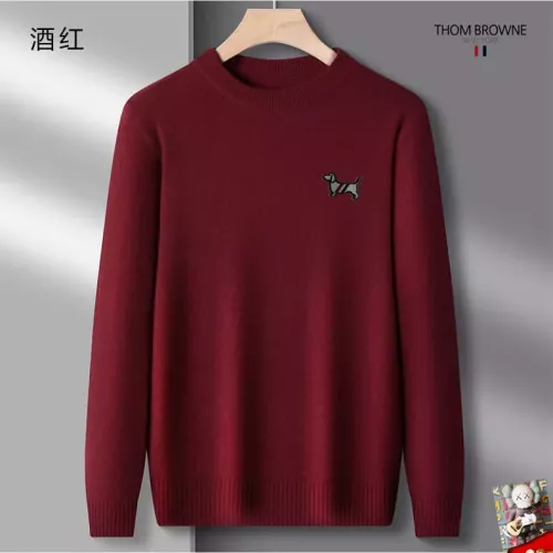 Cheap Thom Browne TB Sweaters Long Sleeved For Men #1375791 Replica Wholesale [$42.00 USD] [ITEM#1375791] on Replica Thom Browne TB Sweaters
