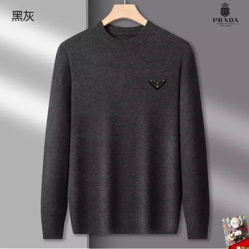 Prada Sweaters Long Sleeved For Men #1375811