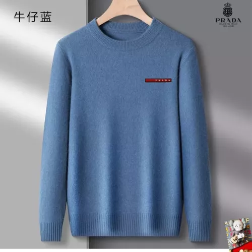 Prada Sweaters Long Sleeved For Men #1375819