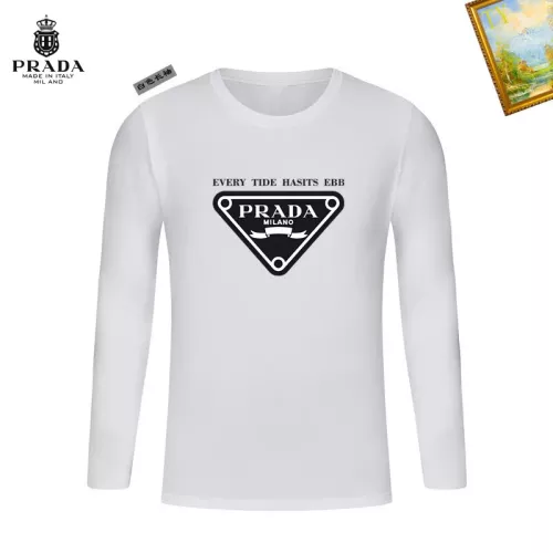 Prada T-Shirts Long Sleeved For Unisex #1375953