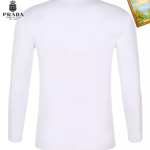 Cheap Prada T-Shirts Long Sleeved For Unisex #1375953 Replica Wholesale [$34.00 USD] [ITEM#1375953] on Replica Prada T-Shirts