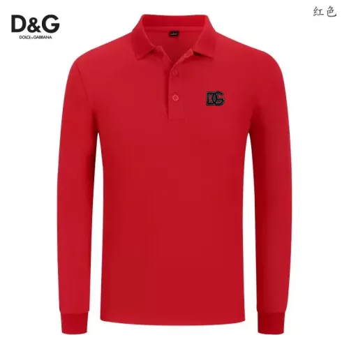 Dolce & Gabbana D&G T-Shirts Long Sleeved For Men #1376006