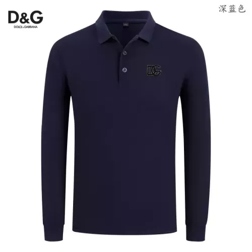 Dolce & Gabbana D&G T-Shirts Long Sleeved For Men #1376008