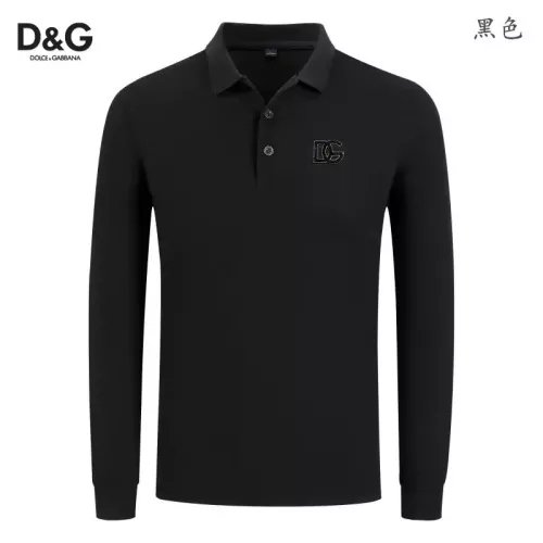Dolce & Gabbana D&G T-Shirts Long Sleeved For Men #1376009