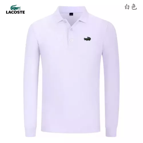 Lacoste T-Shirts Long Sleeved For Men #1376031
