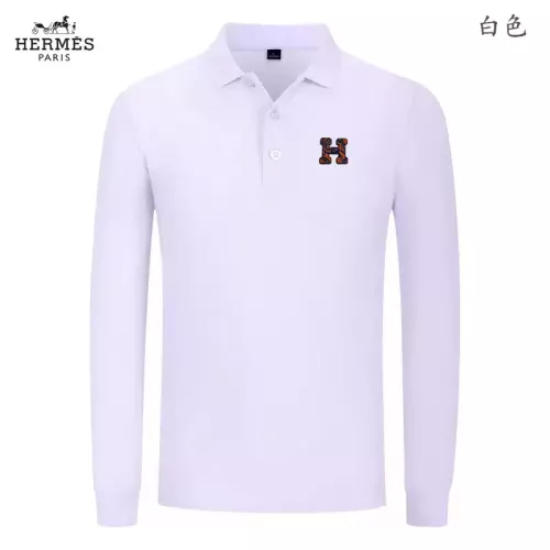 Hermes T-Shirts Long Sleeved For Men #1376053
