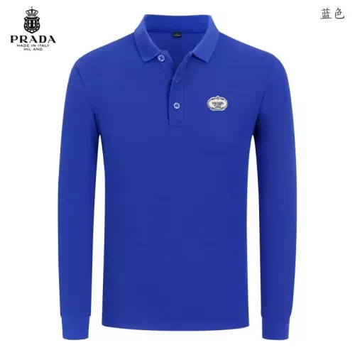 Prada T-Shirts Long Sleeved For Men #1376067