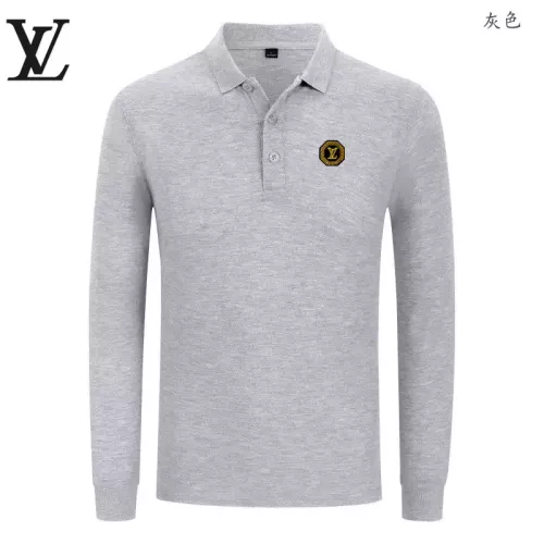 Louis Vuitton LV T-Shirts Long Sleeved For Men #1376076
