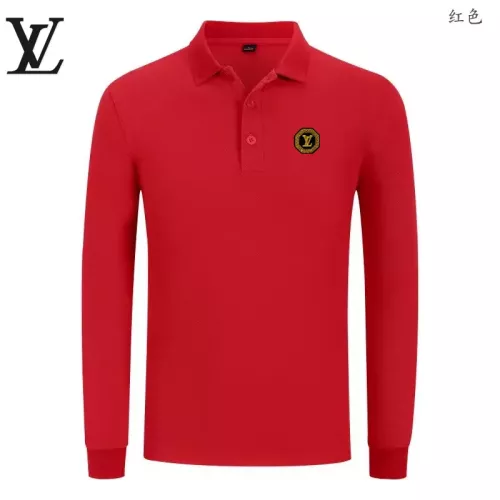 Louis Vuitton LV T-Shirts Long Sleeved For Men #1376077