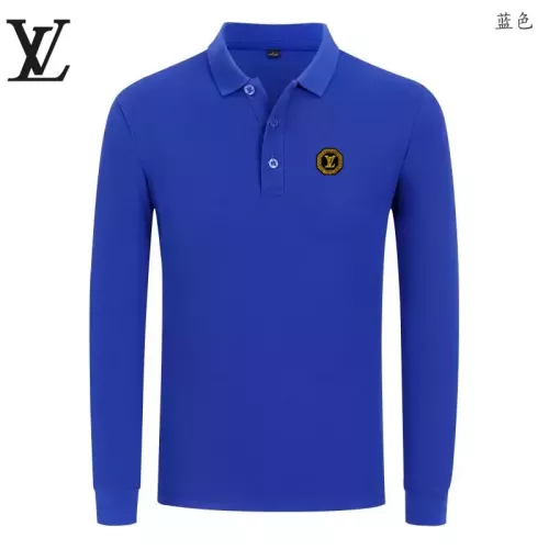 Louis Vuitton LV T-Shirts Long Sleeved For Men #1376078