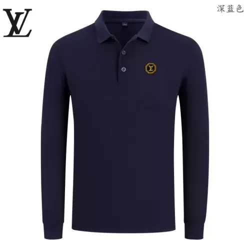 Louis Vuitton LV T-Shirts Long Sleeved For Men #1376079