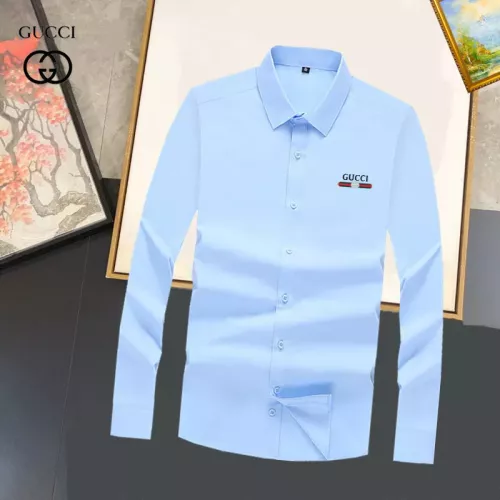 Gucci Shirts Long Sleeved For Unisex #1376117
