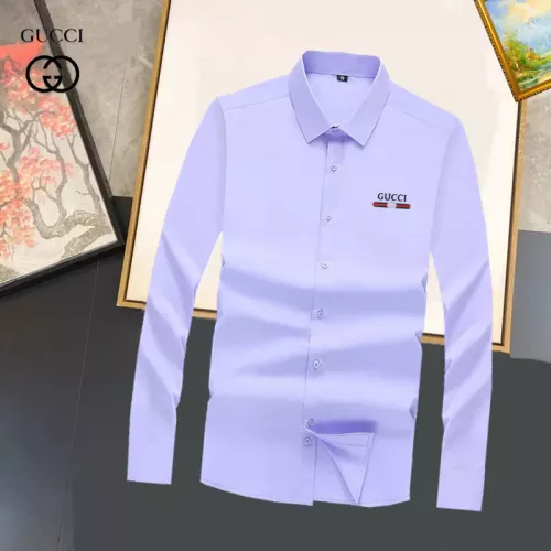 Gucci Shirts Long Sleeved For Unisex #1376118
