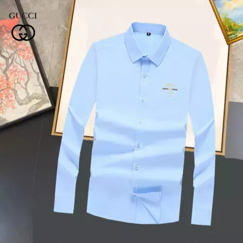 Gucci Shirts Long Sleeved For Unisex #1376135
