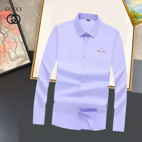 Gucci Shirts Long Sleeved For Unisex #1376136