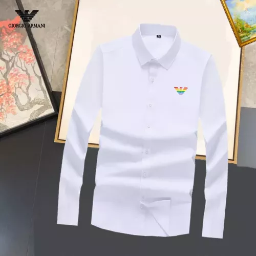 Armani Shirts Long Sleeved For Unisex #1376201