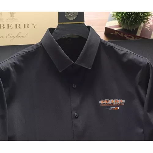 Cheap Prada Shirts Long Sleeved For Unisex #1376259 Replica Wholesale [$40.00 USD] [ITEM#1376259] on Replica Prada Shirts