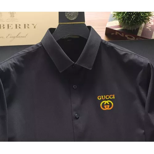 Cheap Gucci Shirts Long Sleeved For Unisex #1376275 Replica Wholesale [$40.00 USD] [ITEM#1376275] on Replica Gucci Shirts