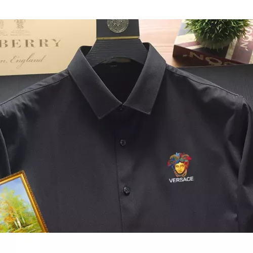 Cheap Versace Shirts Long Sleeved For Unisex #1376279 Replica Wholesale [$40.00 USD] [ITEM#1376279] on Replica Versace Shirts