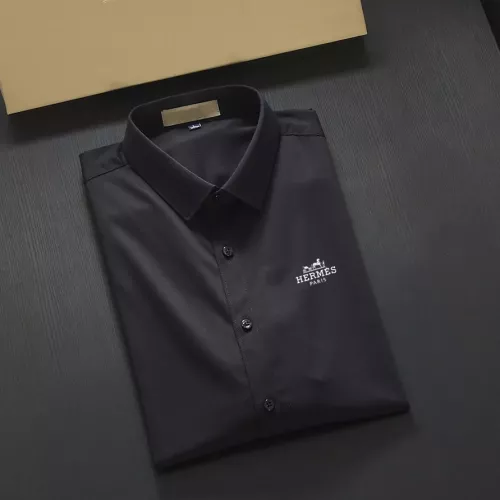 Cheap Hermes Shirts Long Sleeved For Unisex #1376282 Replica Wholesale [$40.00 USD] [ITEM#1376282] on Replica Hermes Shirts
