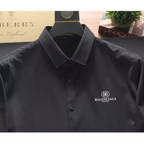 Cheap Balenciaga Shirts Long Sleeved For Unisex #1376288 Replica Wholesale [$40.00 USD] [ITEM#1376288] on Replica Balenciaga Shirts