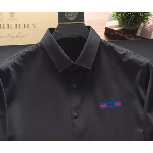 Cheap Gucci Shirts Long Sleeved For Unisex #1376297 Replica Wholesale [$40.00 USD] [ITEM#1376297] on Replica Gucci Shirts