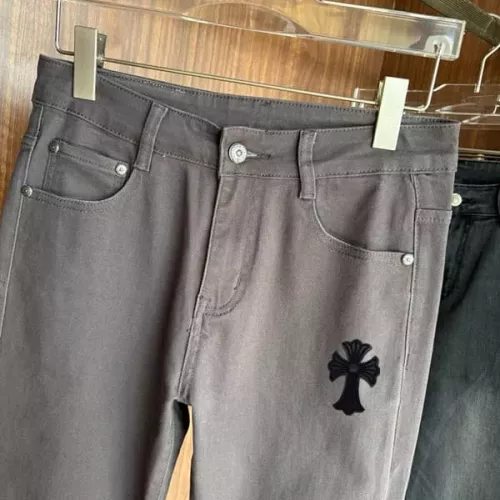 Cheap Chrome Hearts Jeans For Men #1376345 Replica Wholesale [$48.00 USD] [ITEM#1376345] on Replica Chrome Hearts Jeans