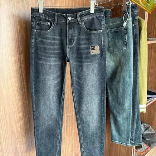 Cheap LOEWE Jeans For Men #1376354 Replica Wholesale [$48.00 USD] [ITEM#1376354] on Replica LOEWE Jeans
