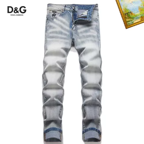 Cheap Dolce &amp; Gabbana D&amp;G Jeans For Men #1376372 Replica Wholesale [$48.00 USD] [ITEM#1376372] on Replica Dolce &amp; Gabbana D&amp;G Jeans
