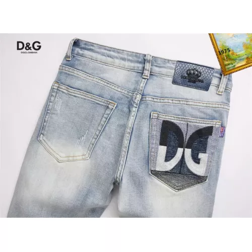 Cheap Dolce &amp; Gabbana D&amp;G Jeans For Men #1376372 Replica Wholesale [$48.00 USD] [ITEM#1376372] on Replica Dolce &amp; Gabbana D&amp;G Jeans