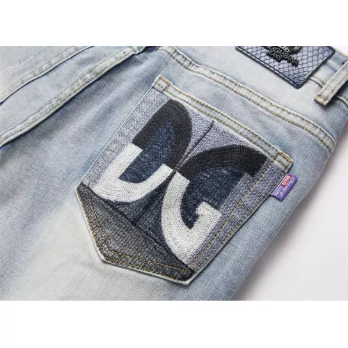 Cheap Dolce &amp; Gabbana D&amp;G Jeans For Men #1376372 Replica Wholesale [$48.00 USD] [ITEM#1376372] on Replica Dolce &amp; Gabbana D&amp;G Jeans